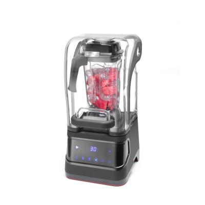 Mixér digitálních tyčí se zvukovou skříní, HENDI, 2,5L, Černá, 230V/1680W, 250x300x(H)546mm | 230695